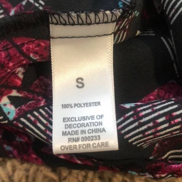 Spaghetti Strap Print Multicolored Blouse - Picture 6 of 8